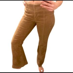 70s 90s Vintage corduroy flare pants